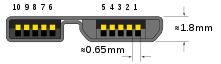 Typ USB 3.0 Micro-B