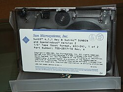 SunOS 4.1.1 P1270750 1/4-inch tape