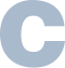 The logo of C programming language