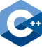 The logo of the C++ programming language
